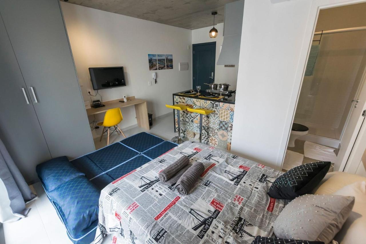 Lindo Studio Arouche 711 Appartement São Paulo Buitenkant foto
